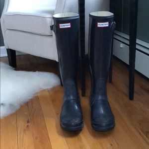 Navy Blue Original Hunter Boots
